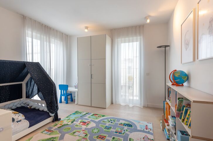 Perfekt geschnittenes Kinderzimmer