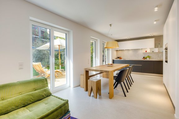 Offener Wohn-/Essbereich