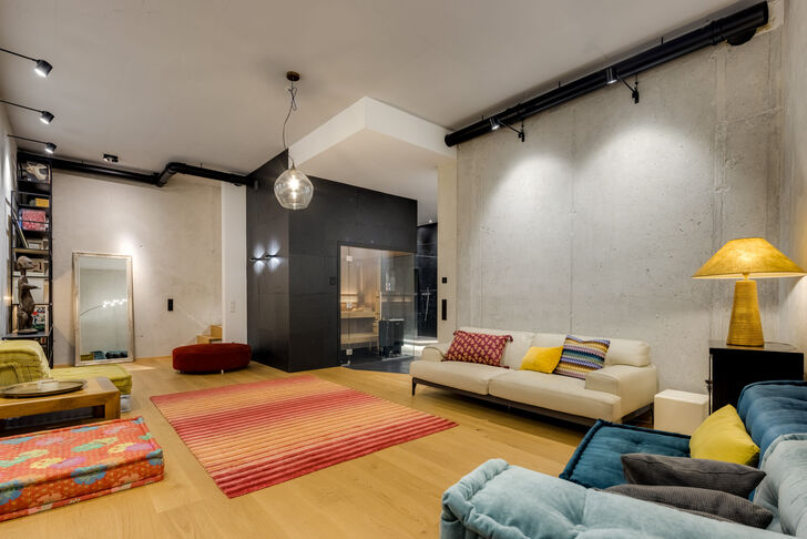 Souterrain im Industrial Style