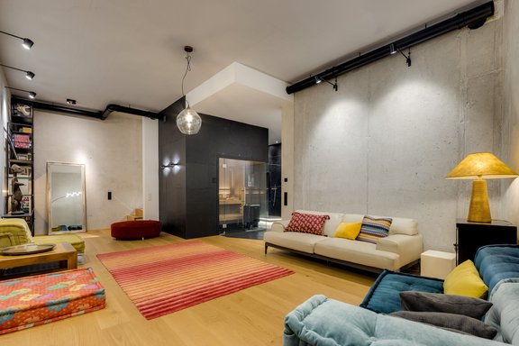 Souterrain im Industrial Style