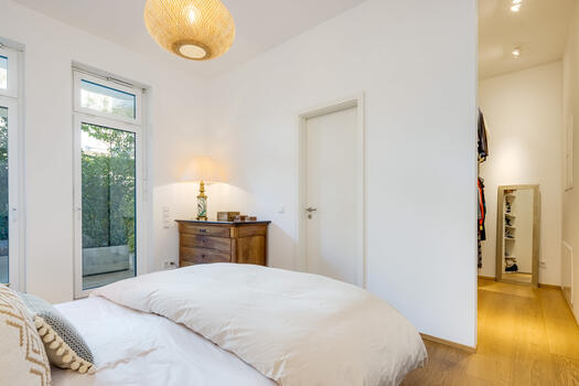 Master suite with dressing room