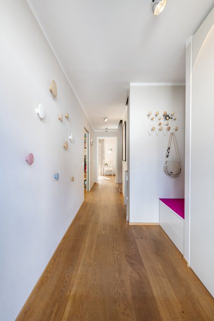 Diele mit Garderobeneinbau