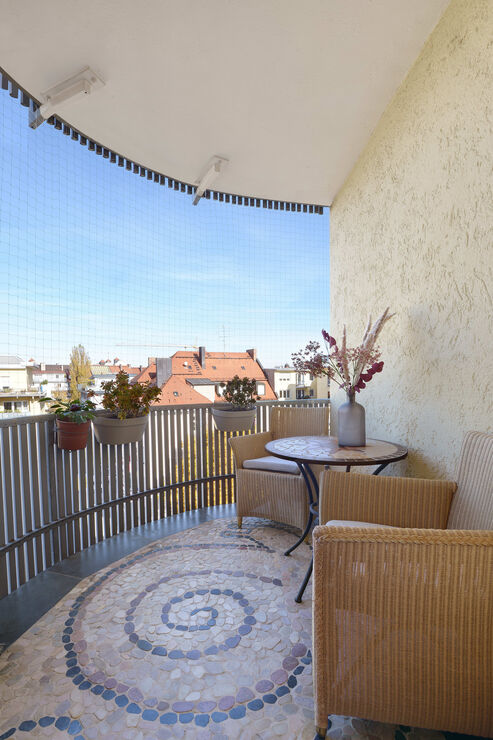 Charmanter Balkon