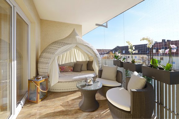 Geschütztes Outdoor-Refugium