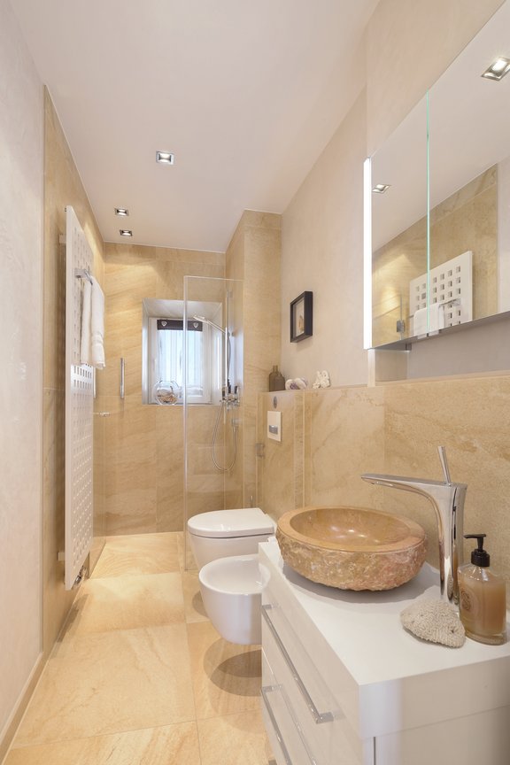 Komfortables Duschbad