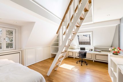 Kinderzimmern im Dachgeschoss