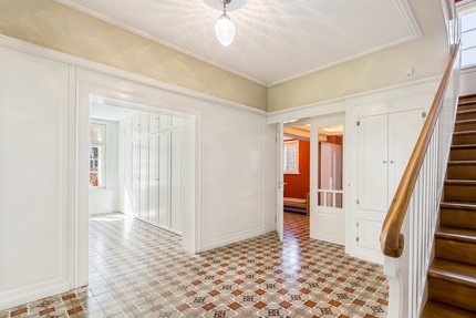 Garderobe im Eingangsbereich