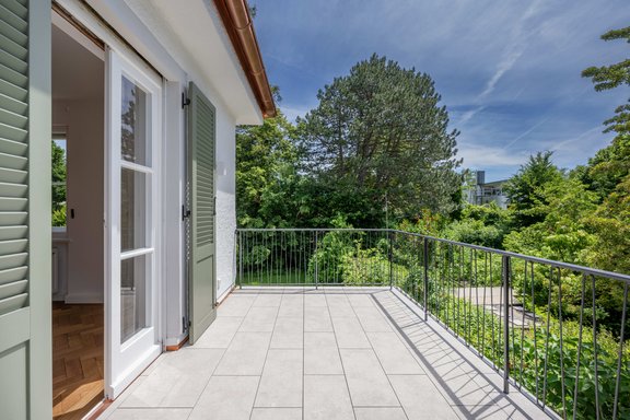 Balkon mit Traumblick