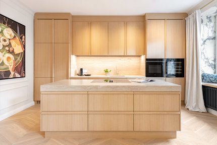 Edle Design-Schreinerküche