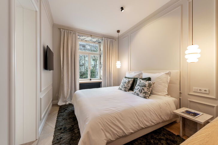 Schlafzimmer zum Innenhof
