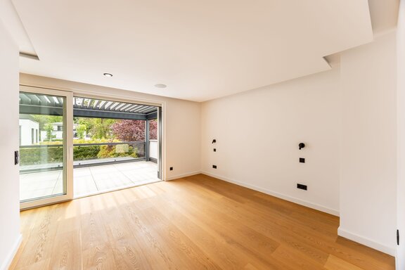 Masteretage mit Pergola