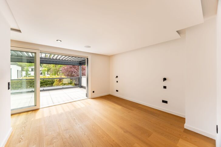 Masteretage mit Pergola