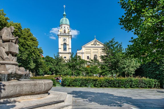 Wenige Schritte vom Josephsplatz entfernt