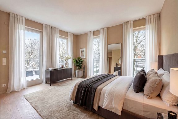 Schlafzimmer (Visualisierung)