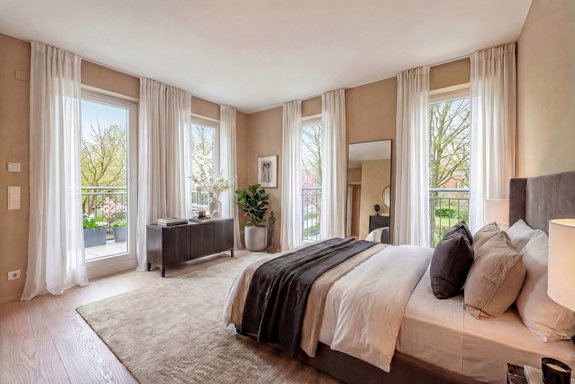 Schlafzimmer (Visualisierung)