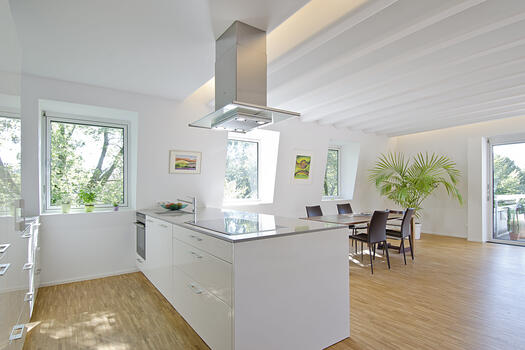 Modern fitted kitchen