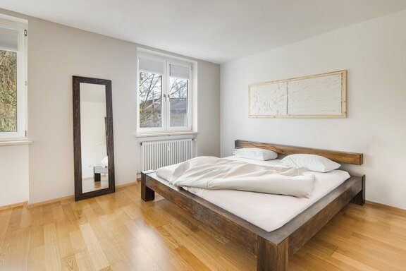 Rented unit on the 1st floor