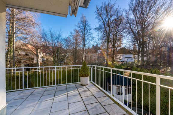 Südbalkon mit Traumblick