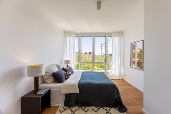 Insgesamt drei Schlafzimmer