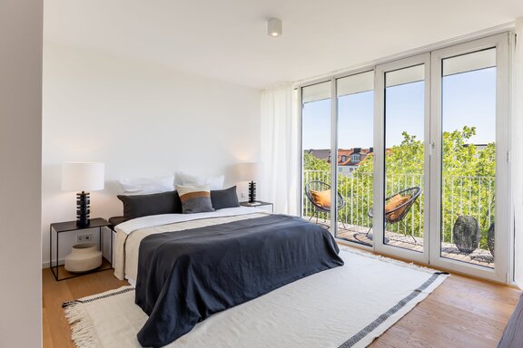 Masterbedroom nach Osten