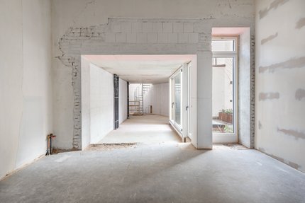 Current state of the ground floor