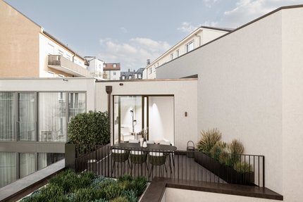 Roof terrace on the 1st floor (Vis.)