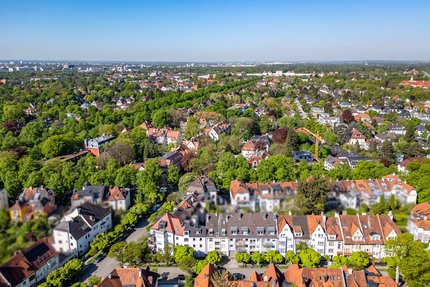 Weitblick über die Villenkolonie Gern
