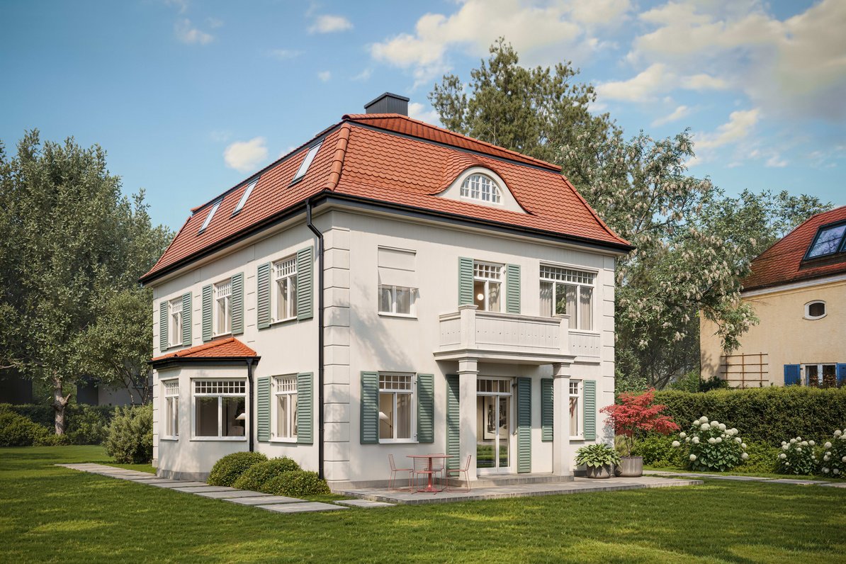 Old villa (visualized)
