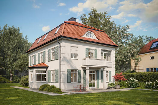 Altbau-Villa (visualisiert)