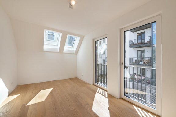 A total of five bedrooms