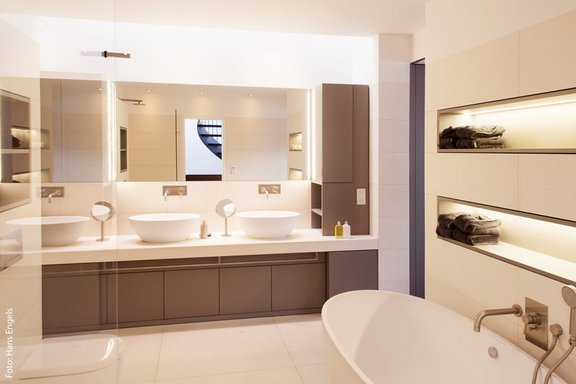 Exclusive master bath