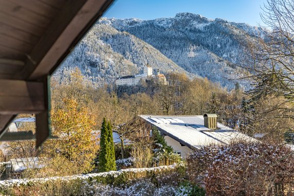 Blick auf Schloss Hohenaschau