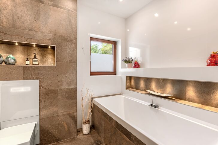 Modern Bathroom with Natural Light
