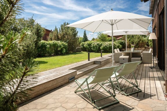 Sonnige Outdoor-Oase