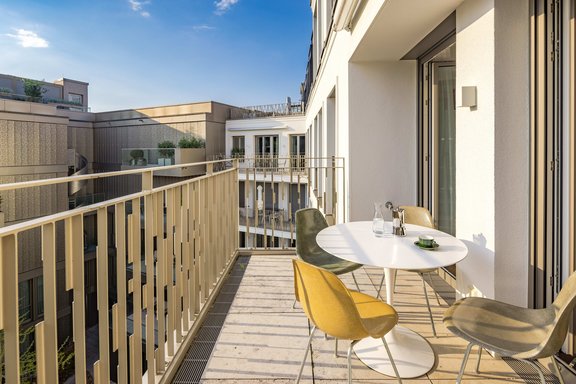 Großzügiger Balkon