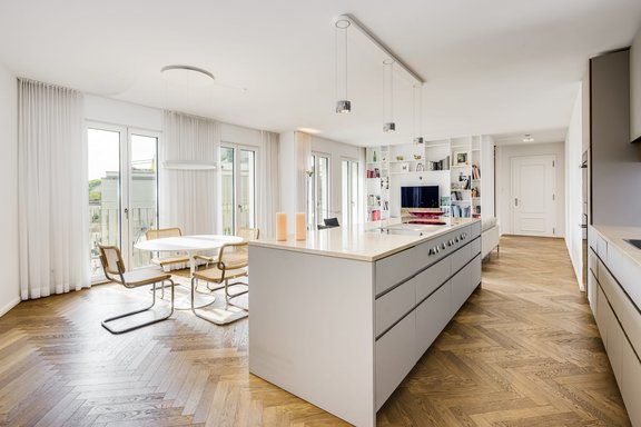 Lichtdurchflutetes Ambiente