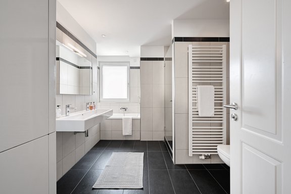 Modernes Tageslicht-Bad