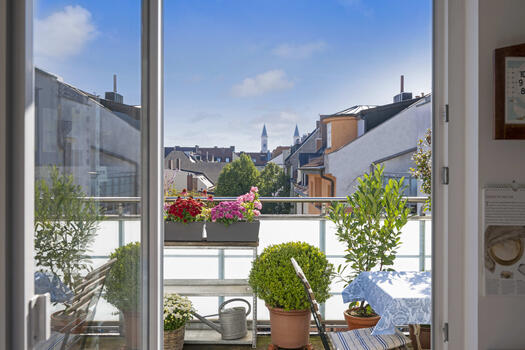 Terrace with dream view