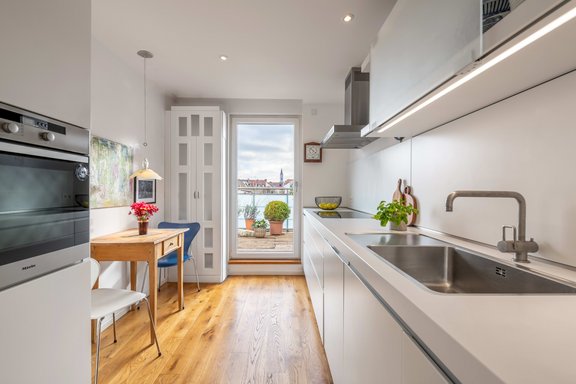 Elegante bulthaup-Küche