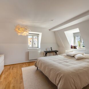 Behagliches Schlafzimmer