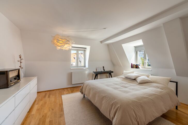 Behagliches Schlafzimmer
