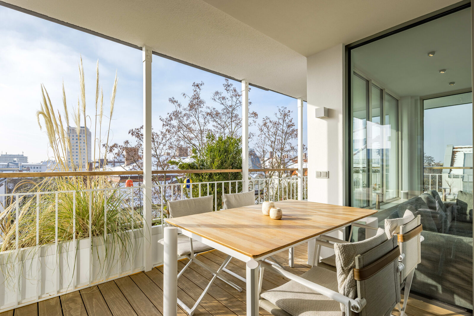 Loggia mit Wohlfühlflair