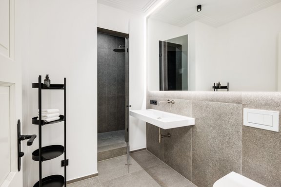 Stilvolles Gäste-Badezimmer