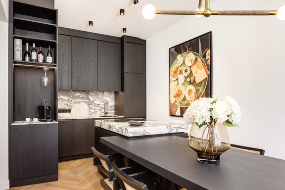 Hochwertige Schreinerküche