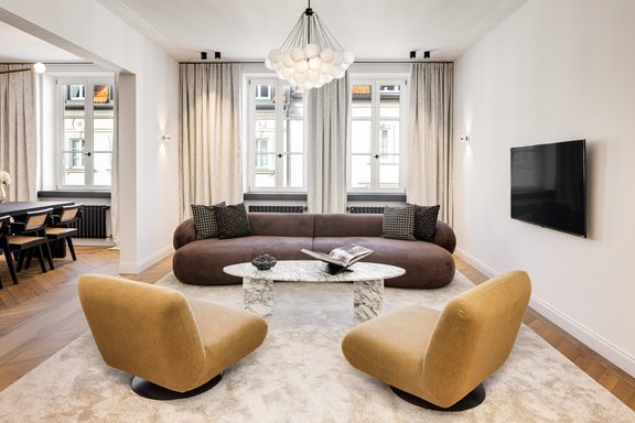 Wohnräume nach Westen