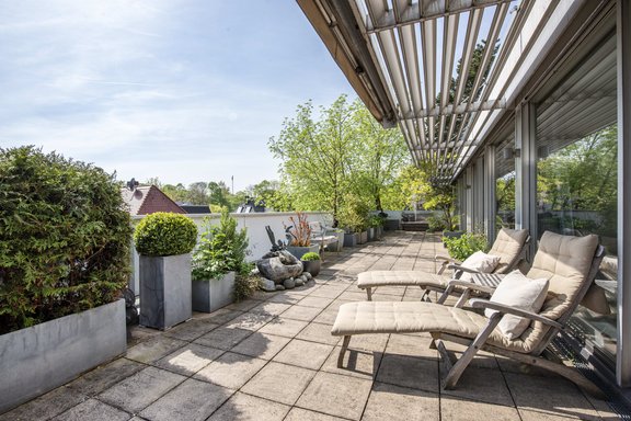 Outdoor-Refugium nach Süden