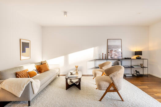 Bright living room