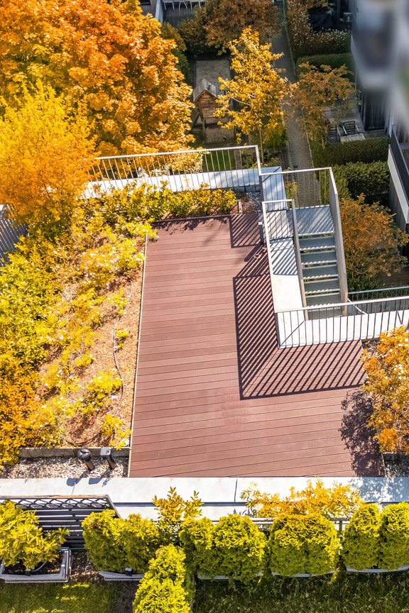 Rooftop with water connection