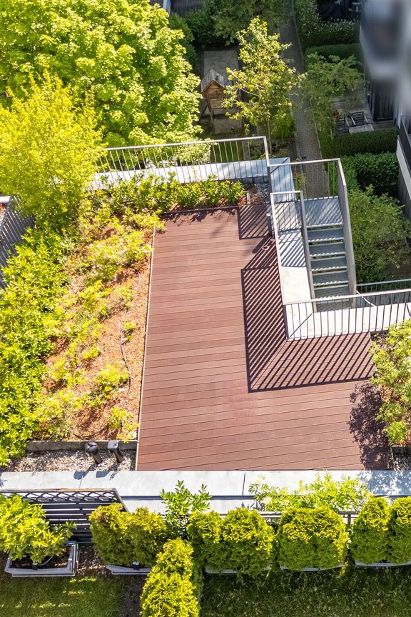 Rooftop with water connection