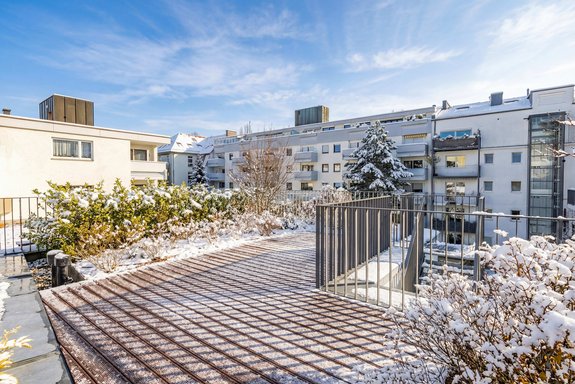 Großzügige Dachterrasse